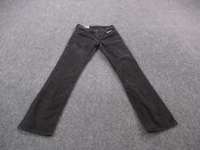 Imogene Willie Jeans Womens 27 Black Denim Straight Boot Casual USA Made