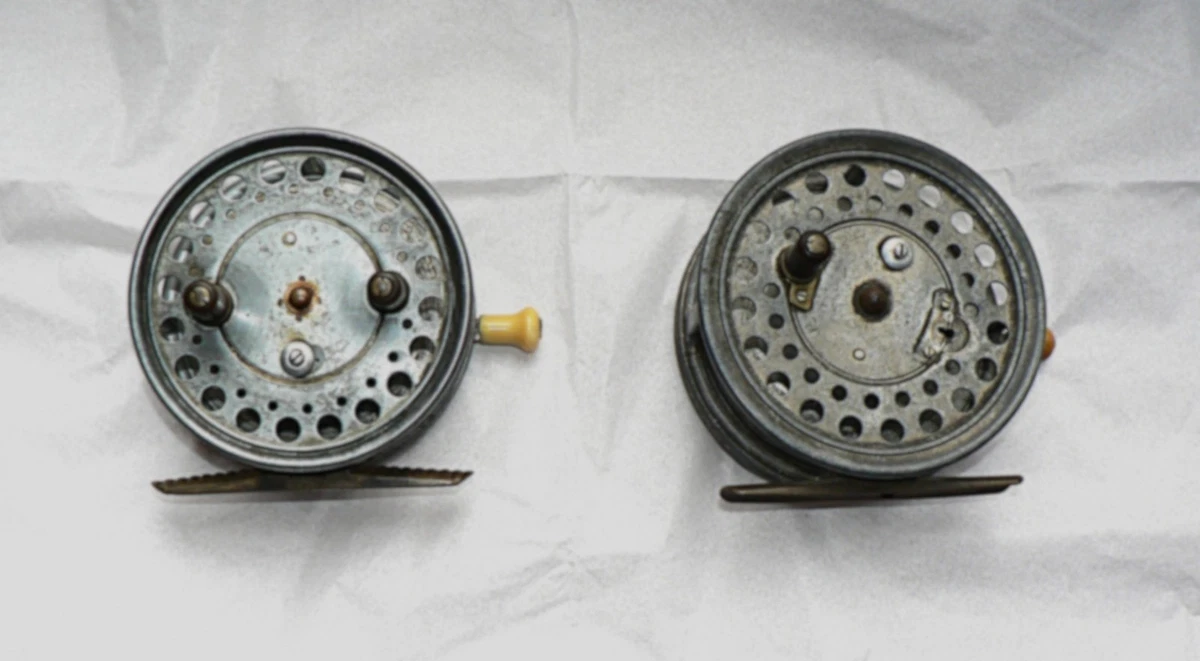 Moulinet De Mer Vintage Hardy Bros The Goodwin N°1 - Diamètre 4 - Bon état De Fonctionnement