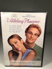 Columbia Pictures The Wedding Planner DVD Widescreen PG13 Lopez McConaughey GOOD