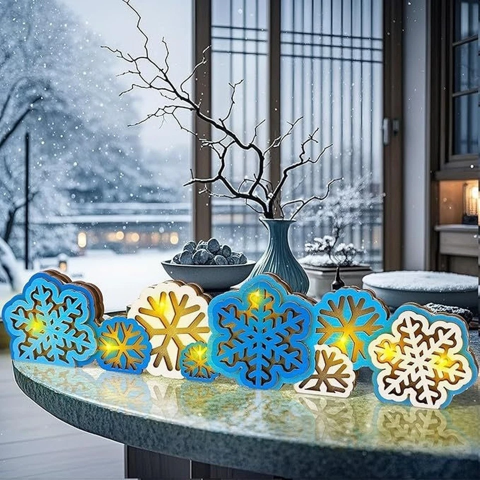 Winter Home Decor Compact Tabletop Decoration Winter Themed Decoration - Bild 3 von 4