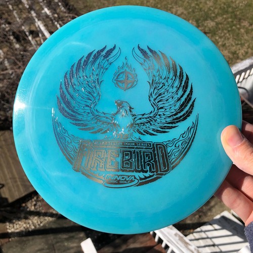Innova Champion Glow Firebird Nate Sexton 2021 Tour Series SILVER FOIL New PICK - Picture 182 of 221