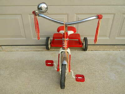 Radio Flyer Retro Tricycle Steel Frame Model 33 | eBay