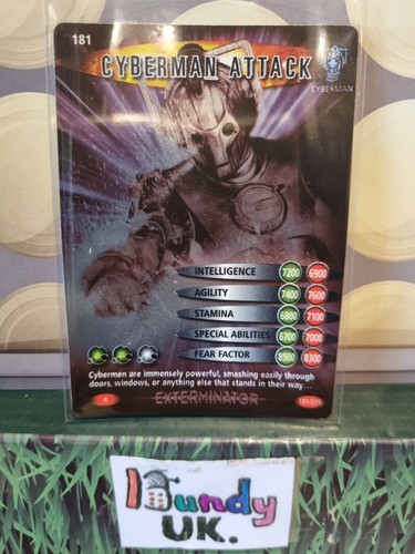 Dr Doctor Who Battles in Time RARE, SUPER RARE & ULTRA RARE Cards Dalek Cyberman - Picture 26 of 90