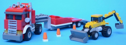 LEGO 31005 - Construction Hauler - Creator - 2013 - 3 in 1 - complete - Picture 3 of 15