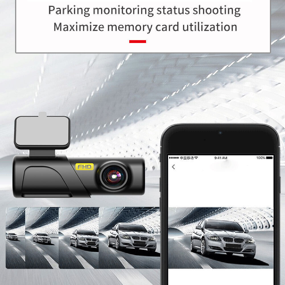 Black Dash Cam Night Version Mini In-car Camera Intelligent Voice System  for Car