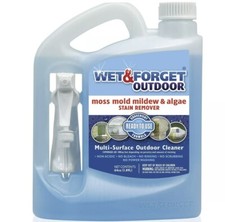 Wet  Forget Liquid Outdoor Surface Cleaner Ready Use Moss Mold Mildew Algae