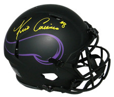KIRK COUSINS SIGNED MINNESOTA VIKINGS ECLIPSE SPEED AUTHENTIC HELMET BECKETT
