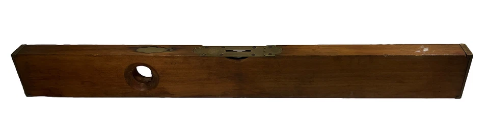 Antique Disston & Morss Level 26 3/8” Long-  Pat. Mar 12, 1878 - Image 2 of 4