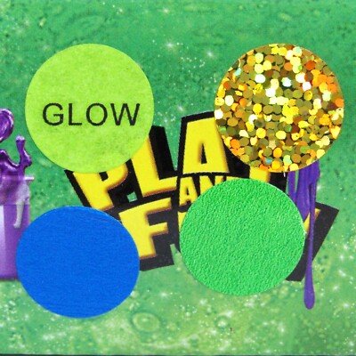 Schleim selber machen von Henbrandt. Glitzer, Glow in the Dark und 2 Farben