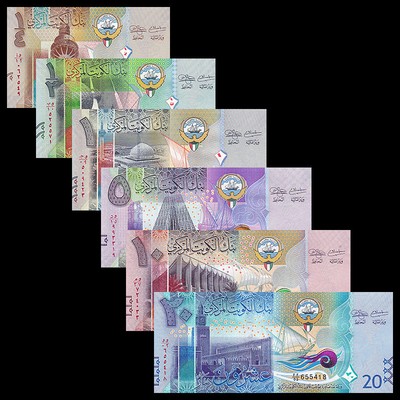 Kuwait 1//4 Dinar UNC 2014 P-29 0.25 Asia banknotes