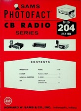 SAMS Photofact CB Radio Series Books