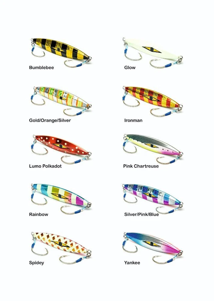 Mustad Staggerbod Jig Jig-Köder Pilker 150g-300g Salzwasserköder Jiggen Pilken - Bild 4 von 4