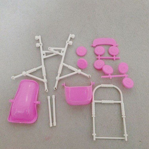 Barbie Doll Sized Accessory@ONE Popular Kelly Doll Baby Pram@Best Good Gift XMAS - Picture 3 of 3