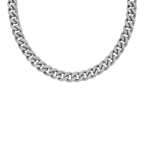 Collana Uomo FOSSIL HARLOW JF04696040 Acciaio Inossidabile Catena - Imagen 2 de 2