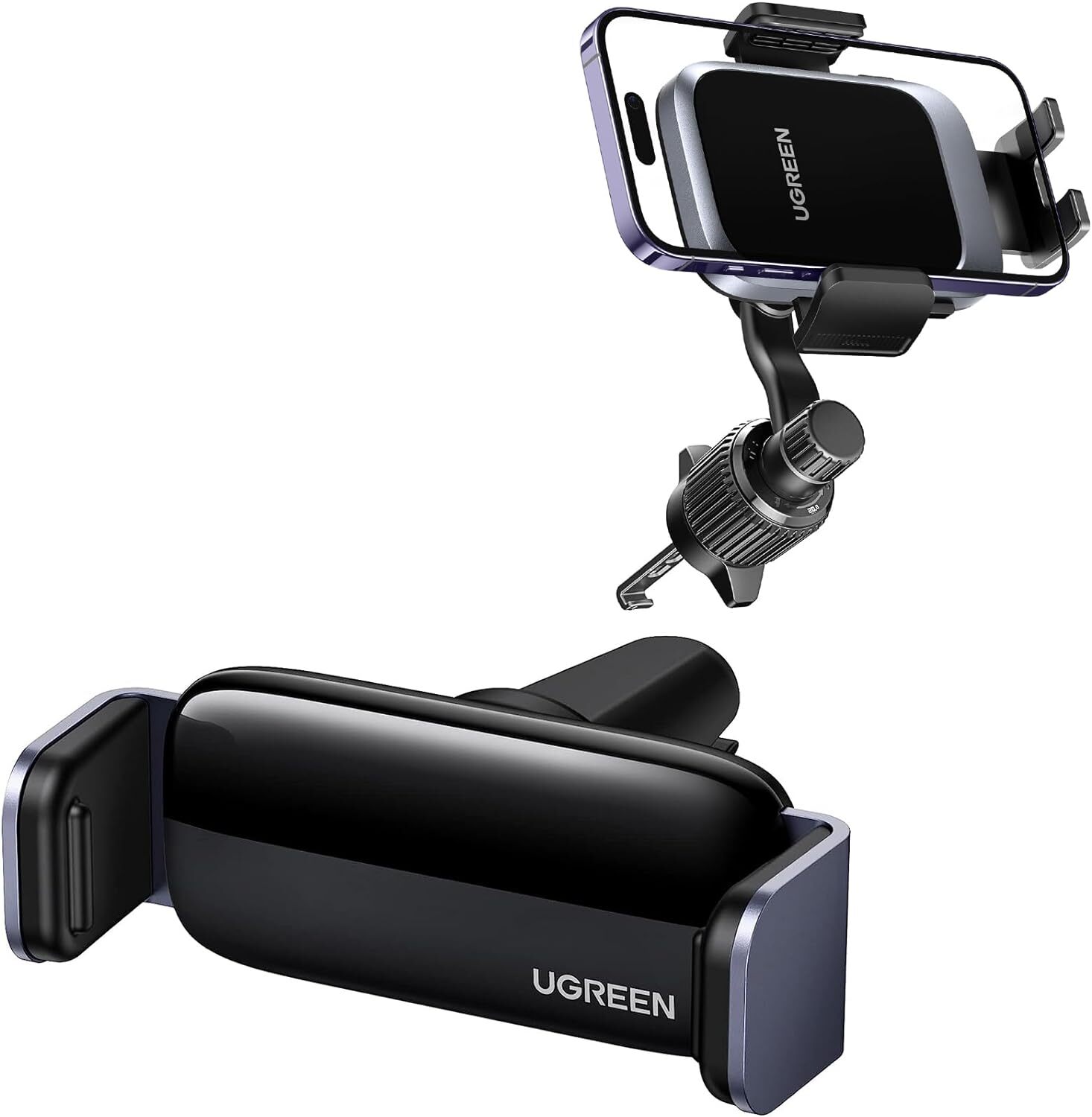 Car Vent Phone Mount Air Vent Clip Bundle with Car Phone Holder Vent