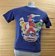 Kid Navy Blue T-shirts Power Rangers Size 8/10