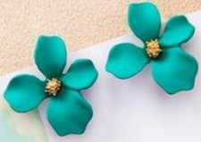 Flower Earrings Fashion Flower Stud Earrings