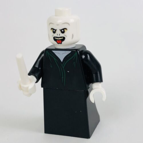 Lego Lord Voldemort Minifigure Harry Potter 76404 Forked Tongue + White Wand - 第 1/2 張圖片