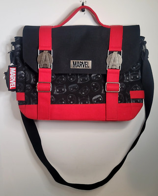 Loungefly Funko Marvel 2020 Virtual Con Pop Avengers Messenger Bag NWT Fast Ship