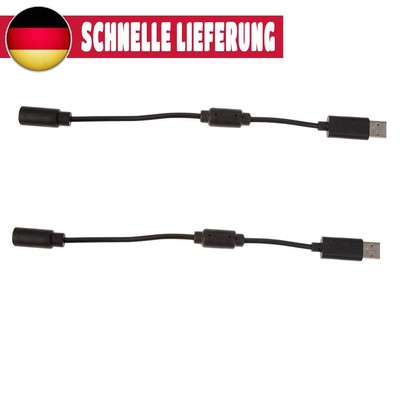 2pcs USB-Abtrünnigen Verbindung Kabel Kabeladapter für Xbox 360 Wired Controller