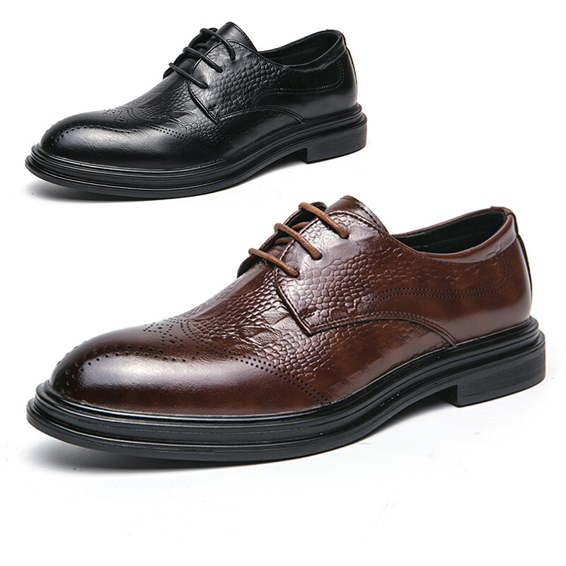 SAOLA Scarpe formali uomo uomo Oxford scarpe abito uomo classiche stringhe