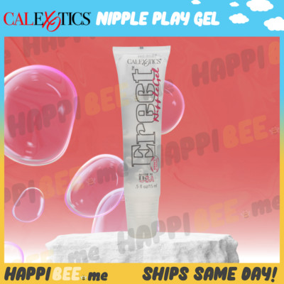 CalExotics Erect Nipple Play Tingle Gel   Sensation Edible Oral Sex Lubricant