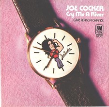 JOE COCKER--PICTURE SLEEVE ONLY--- CRY ME A RIVER ----PS--PIC--SLV