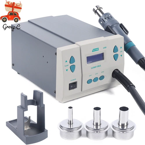 861DW Heat Gun Digital Display Station Hot Air Rework Station Soldering 1000W 