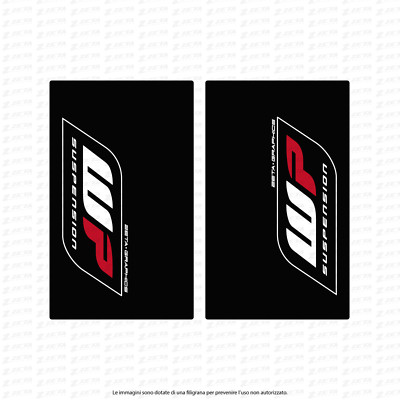 Gabelaufkleber WP Motocross MX Grafiken Für KTM Husqvarna 24x14,2 Cm