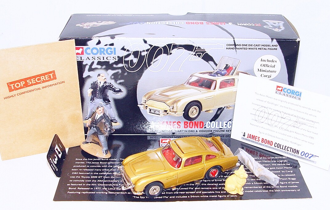 CORGI TOYS 007 JAMES BOND'S アストンマーチンDB5 James Bond's Aston Martin D.B.5 (261) – Corgi Model Club USA