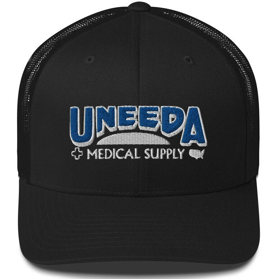 UNEEDA Medical Supply Embroidered Hat - Return Of The Living Dead Trucker Cap