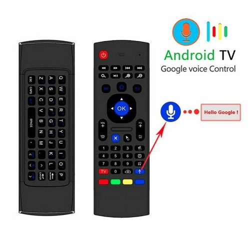 Air Mouse Keyboard 2.4G USB Voice Control Remote for PC TV Box HDTV PS4 XBox - Picture 5 of 8
