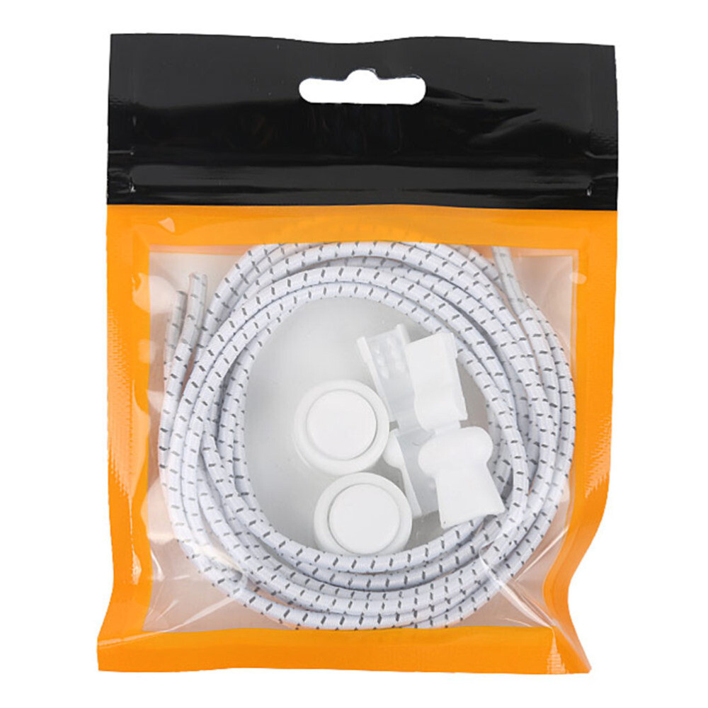 APL Lacci Riflettenti Corsa Notturna Lavoro Sportivi Elasticizzati per Sneakers