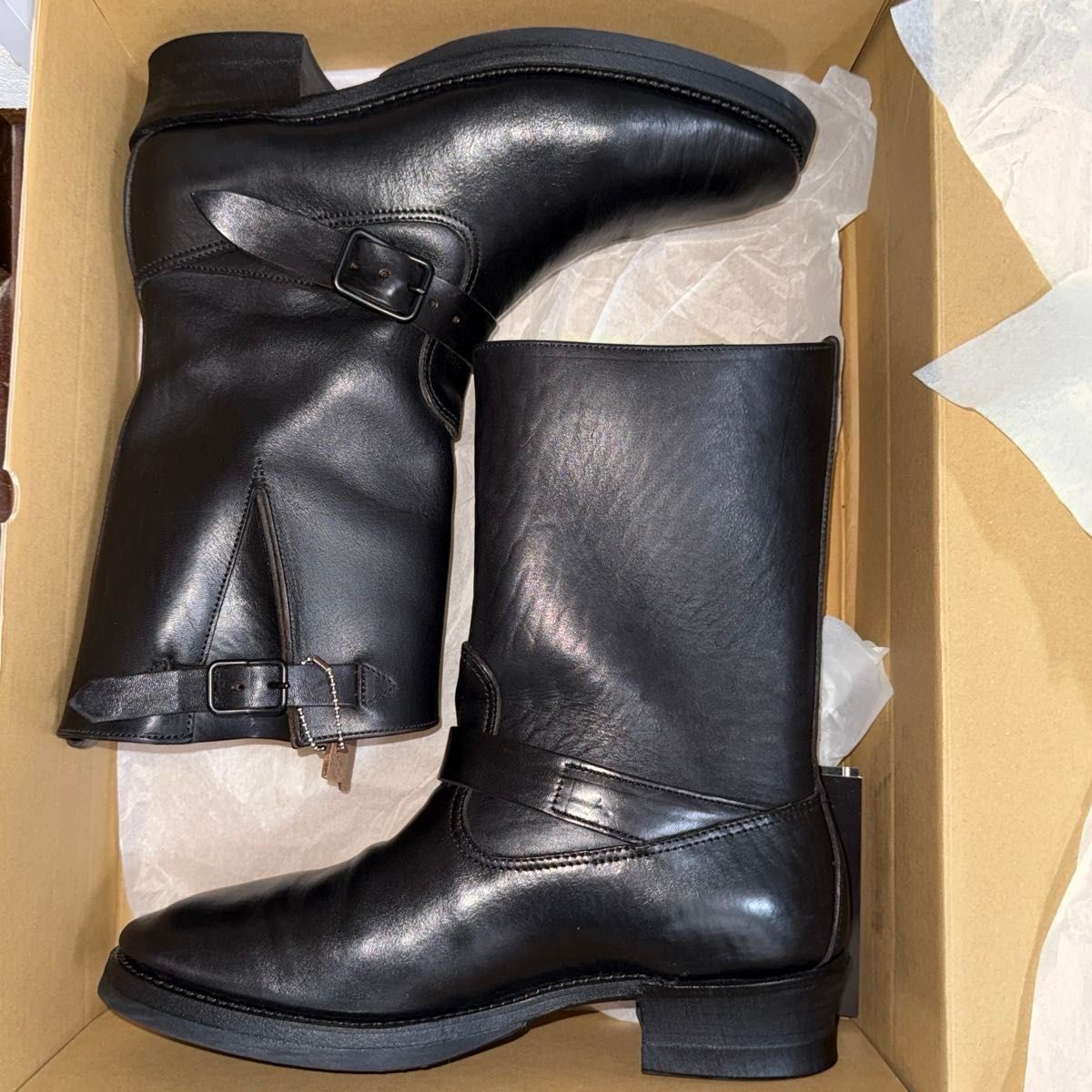 Biltbuck Attractions Boots Engineer Boots Leather Black Size Biltbuck Attractions Boots Engineer Boots Leather Black Size