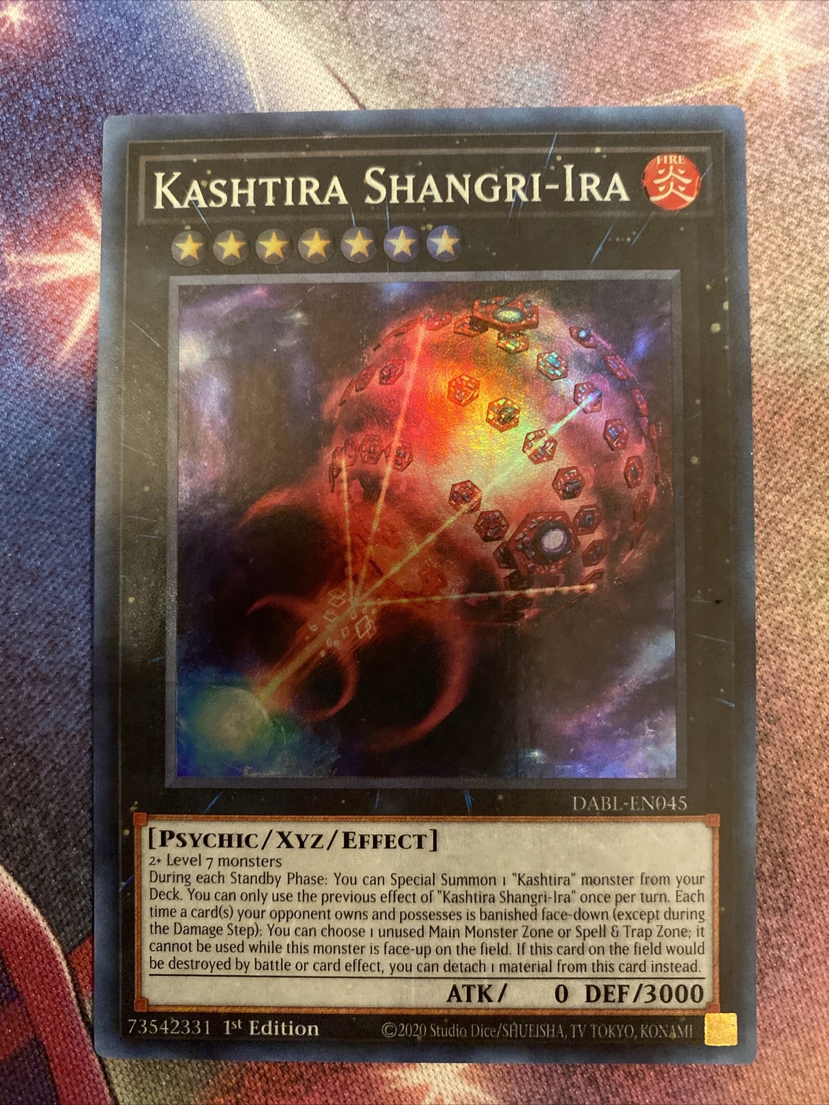 LiLy_Yugioh] Lá bài Kashtira Shangri-Ira - MP23-EN190 - Prismatic