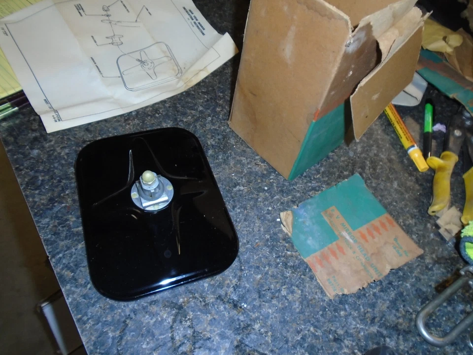 Chevrolet GMC 1955, 1956, 1957, 1958, 1959, 1960 camión espejo cabezal nuevo accesorio Foto 3 de 4