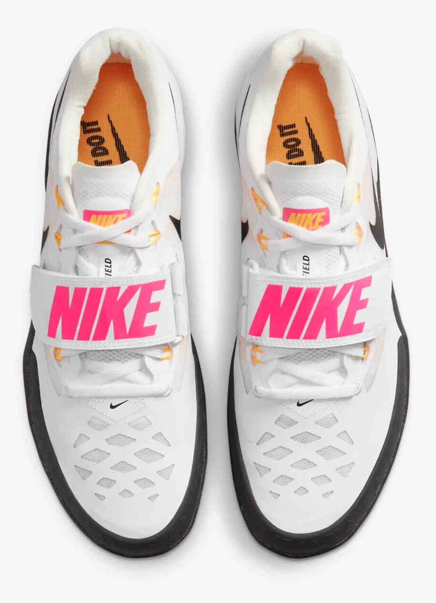 Nike Zoom Rival SD 2 White Black Throwing Shoes 685134-102