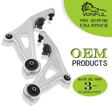 Pair Front Lower Control Arms For 2013-2019 Nissan Pathfinder INFINITI QX60 JX35