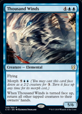 Thousand Winds x4 - Commander 2019 - NM-Mint, English - Commander 2019