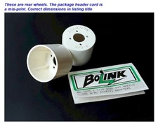 Vintage RC Car Bolink Wide Wheel Rear Rim Pan Car 1.75" Diameter 1.5" Width 1pr