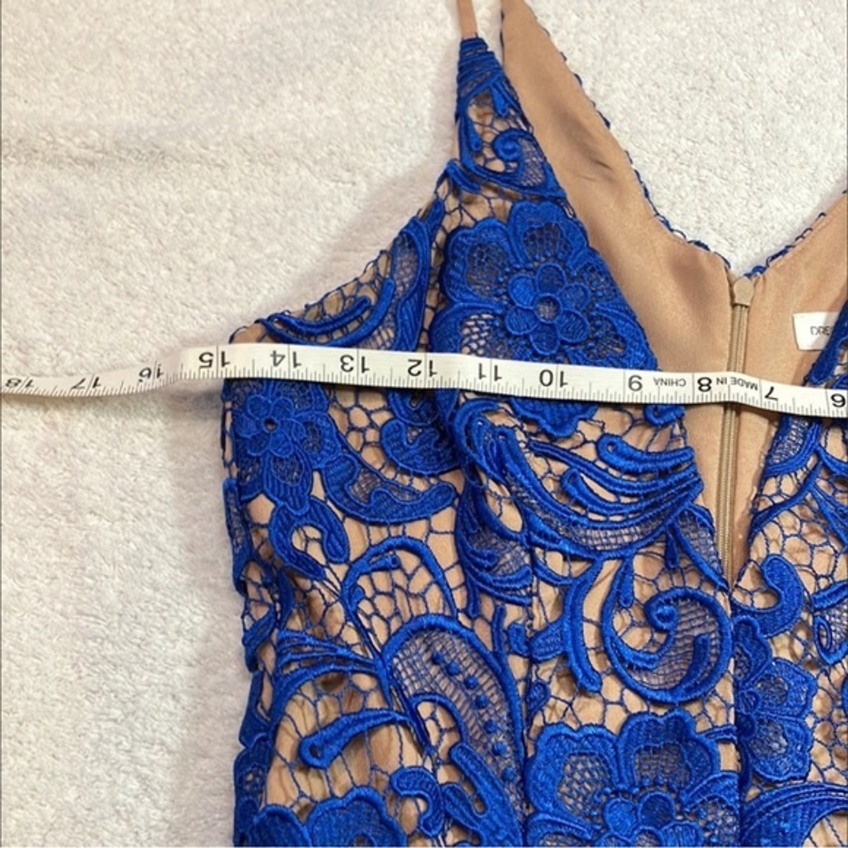 Dress the Population Ava blue lace dress | eBay Dress the Population Ava blue lace dress | eBay