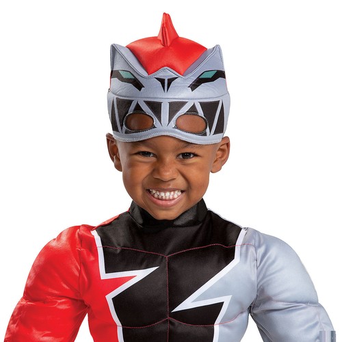 Toddler Muscle Dino Fury Red Ranger Costume - Morris Costumes - Picture 3 of 4