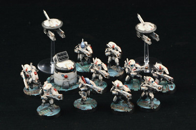 Warhammer 40K Tau Fire Warriors Breacher Team Commission Lvl3 Made to Order