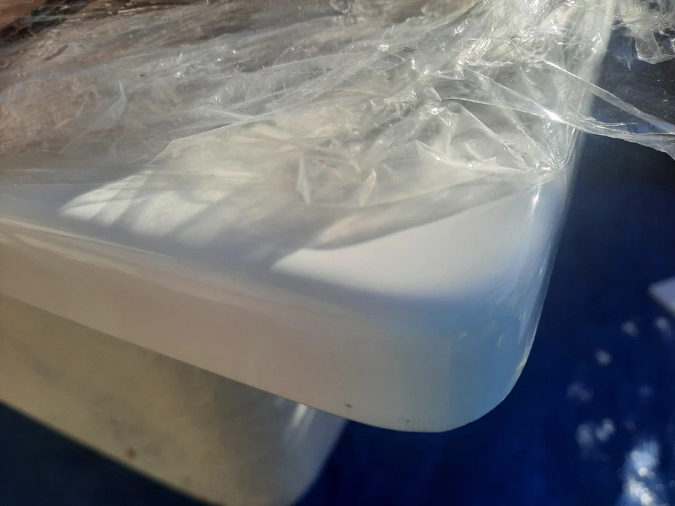 Pia de lavanderia de acrílico PROFLO PFALS2522WH 25" drop-in ou undermount bacia única - Imagem 3 de 4