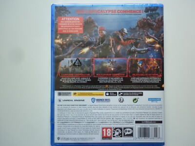 Jeu PS5 Back 4 Blood - Neuf Sous Blister - Compatible PS4 Et PS5 - Action Coopératif