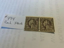 Nice Early 1900's No  #494 ? Coil Pair Used   Please refer to pictures