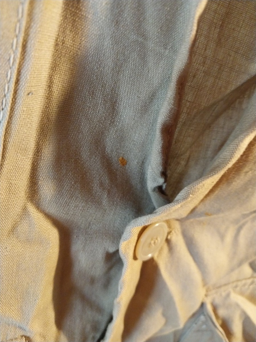 Gilet De Pêche Vintage Walker Années 70 - Taille XL - 100% Coton - Kaki