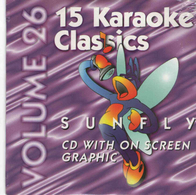 Sunfly Hits Karaoke Disc Vol 026 SF026 - R Kelly East 17 D Ream Snap CDG Disc