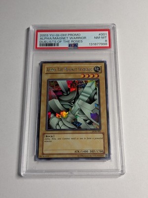 Yugioh Magnet Warrior Set DOR-001/2/3 PSA 8 NM-MT Secret Rare | eBay