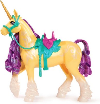 UNICORN ACADEMY BOX DEFEKT LEAF Figur EINHORN groß 28cm Original Spin Master